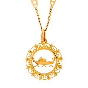 18K Yellow gold necklace